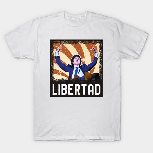 Javier Milei 2023 T-Shirt by The Libertarian Frontier 